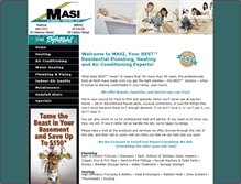 Tablet Screenshot of masiplumbing.com